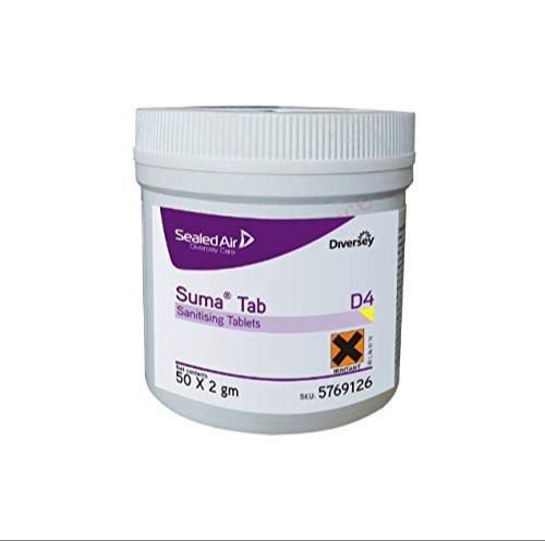 Suma Tab D4 - Sanitising Tablet 50 x 2 g ( 100g )