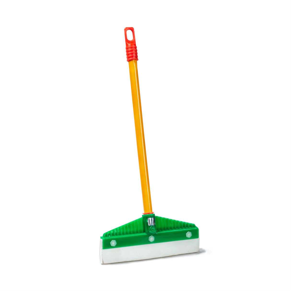 K003 Unique Handy Kitchen Wiper With 1 FT MS Handle, Multicolour