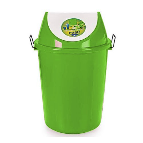 Plastic Dustbin With Swing Lid