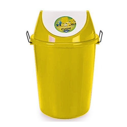 Plastic Dustbin With Swing Lid
