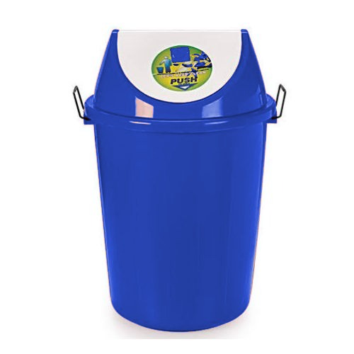 Plastic Dustbin With Swing Lid