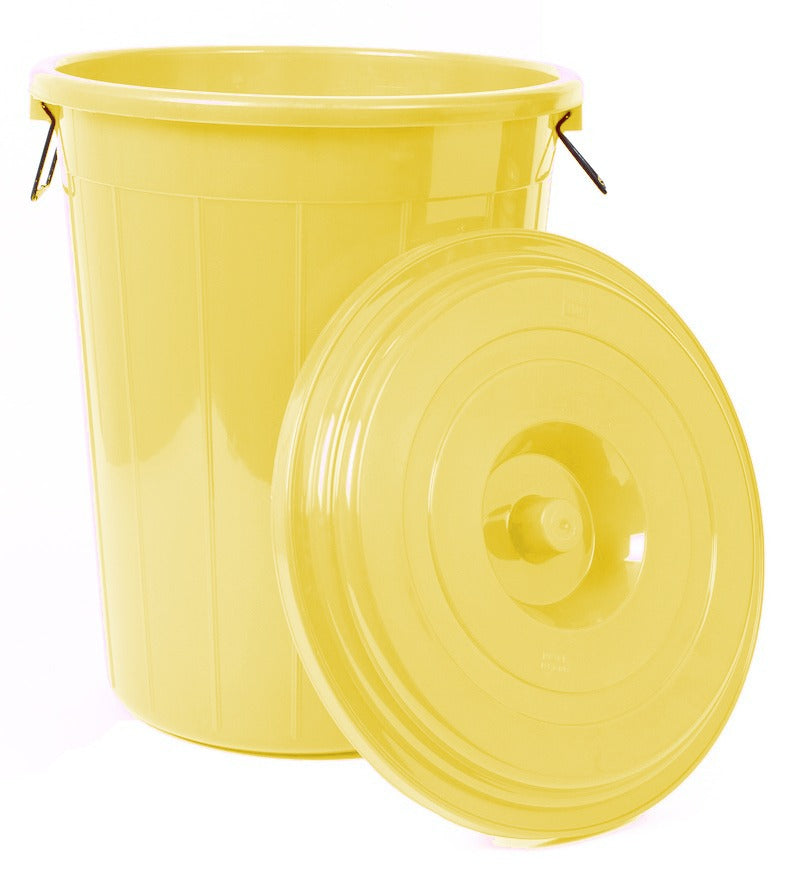 Taj Plast Plastic Multipurpose Storage Drum Bucket With Lid