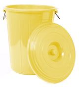 Taj Plast Plastic Multipurpose Storage Drum Bucket With Lid