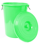 Taj Plast Plastic Multipurpose Storage Drum Bucket With Lid