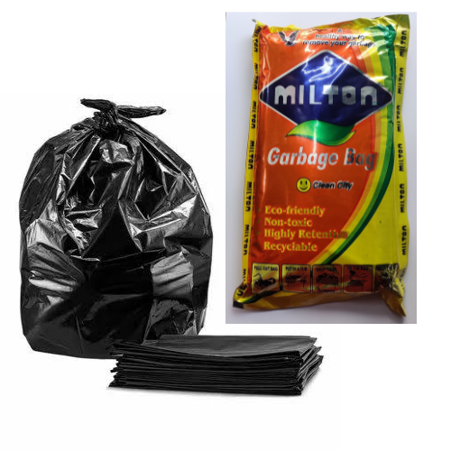 Milton Garbage Bag, Black - 1 Pack