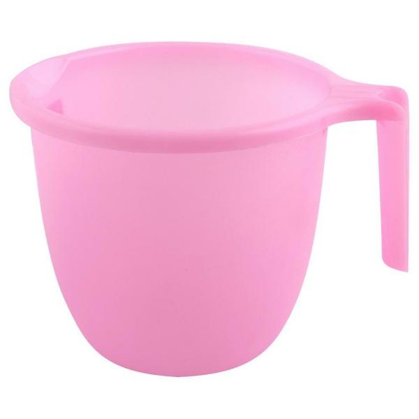 Frosty Regular Plastic Mug, Virgin, Multicolour - 1 L