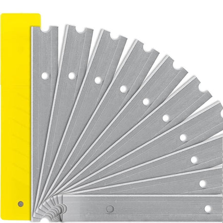 15mm Sharp Blades Stubborn Paint Glue Residue Remove Fits 4" Floor Razor Scraper