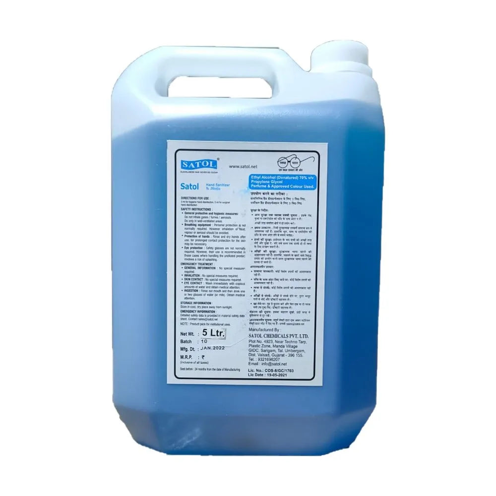 Satol Ethanol Hand Sanitizer, 5 Kgs