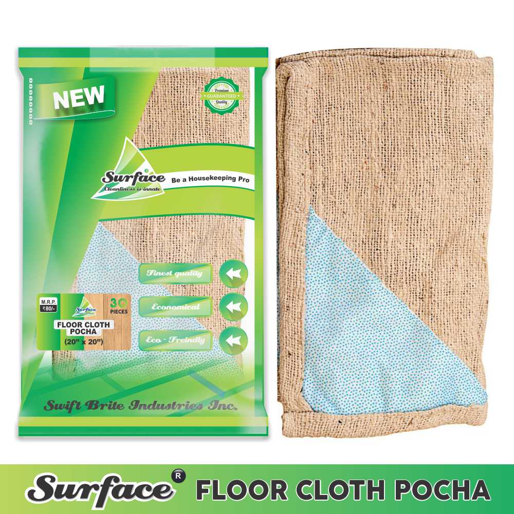 Zody Floor Cloth Pocha , 45 x 50 cm ( 18 x 20 inch*), 1 Pc