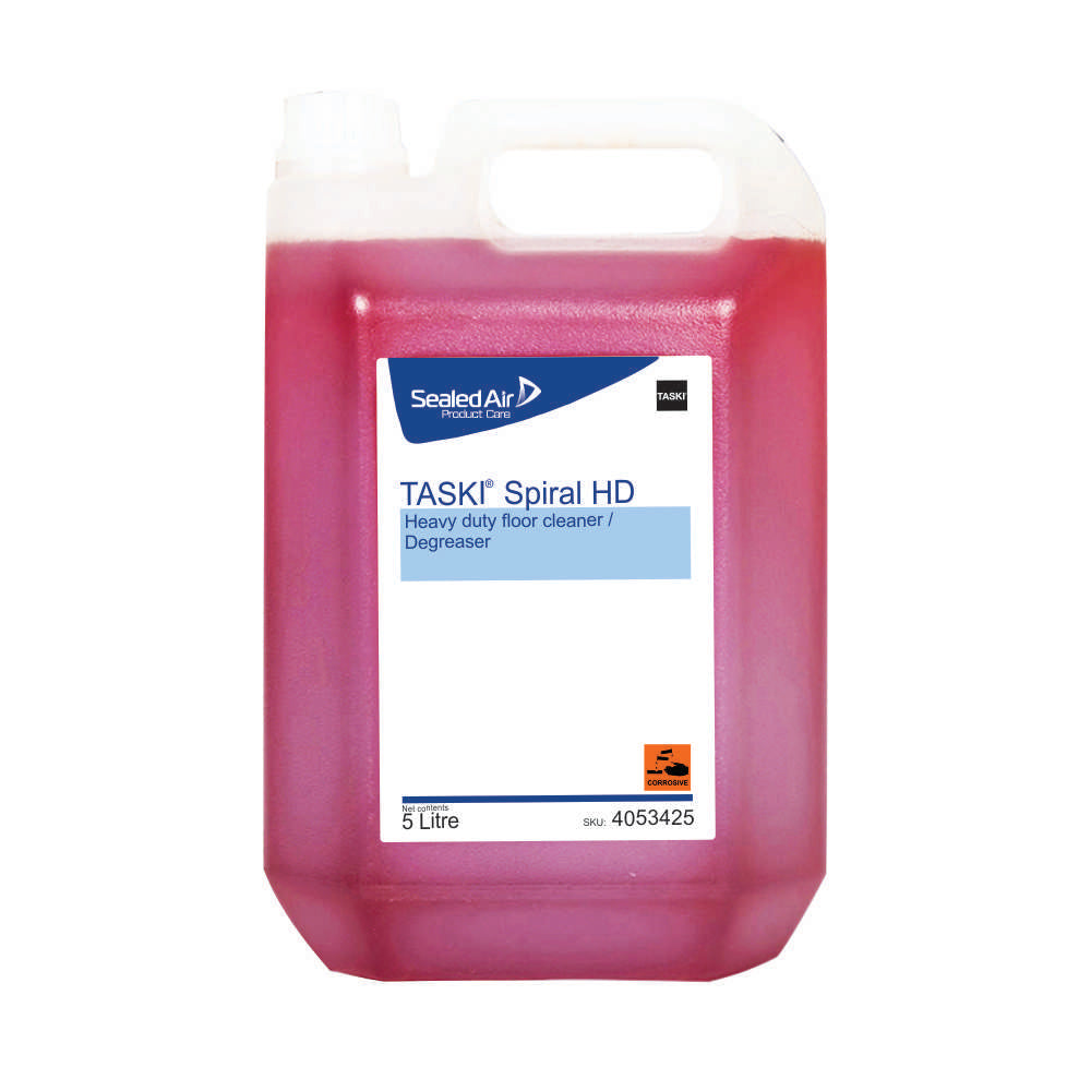 Taski Spiral HD - Heavy Duty Floor Cleaner / Degreaser , 5 L