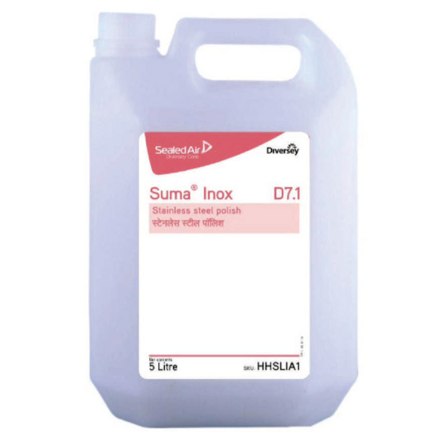 Suma Inox D7.1 - Stainless Steel Polish, 5 L